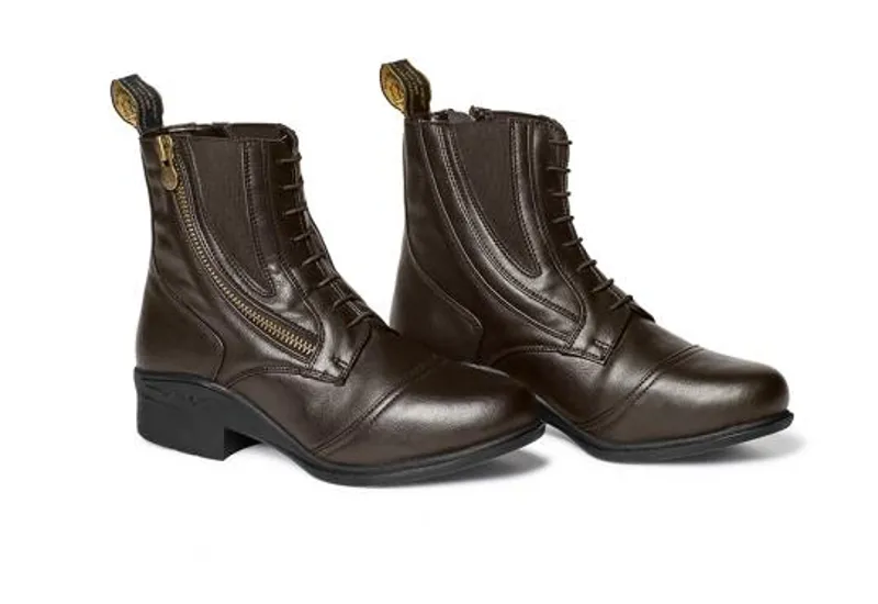 Mountain Horse Veganza Side Zip Paddock Boot Brown